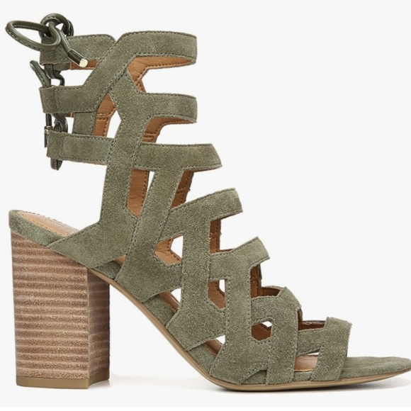 Franco Sarto Gladiator Block Heels - Picture 2 of 6